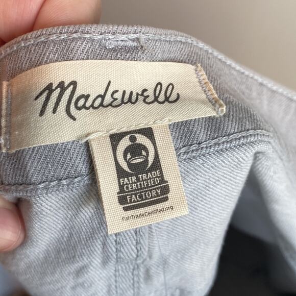 Madewell Slim Demi-Boot Jeans in Dekalb Wash Gray 32 - Picture 8 of 13